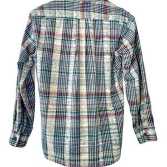 Altiplano button down shirt, size M, Guatemala, all cotton, excellent condition - Picture 3 of 5